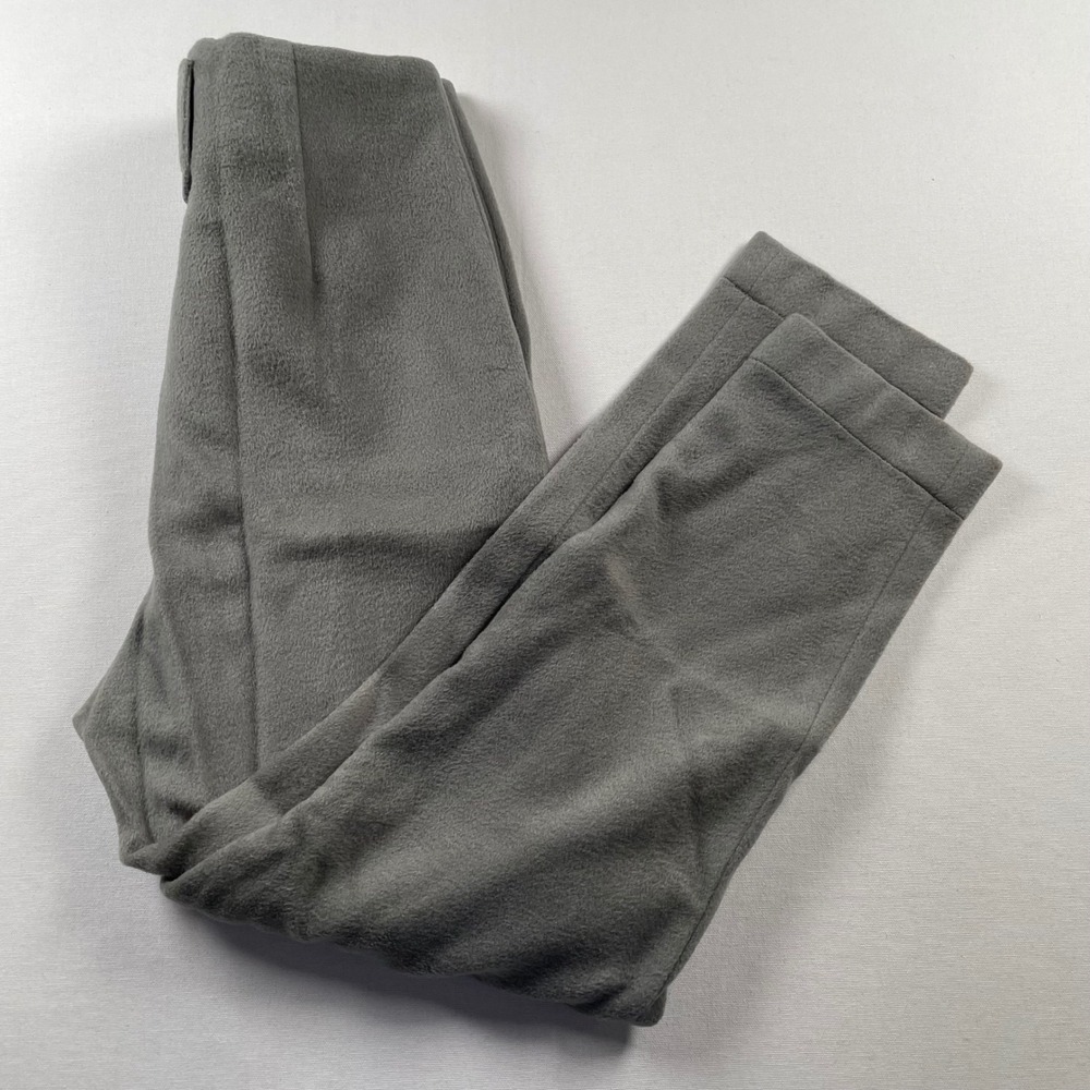 Creatures of Comfort Grey Wool Cashmere Tapered Trousers Made in NY Women Medium
